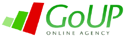 Go Up online agentúra logo